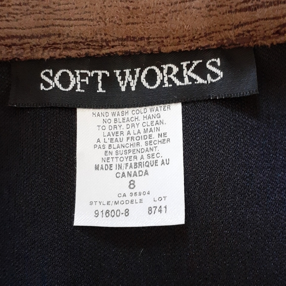 Studio Works Brown Jacket - Size 8 - Picture 3 of 5